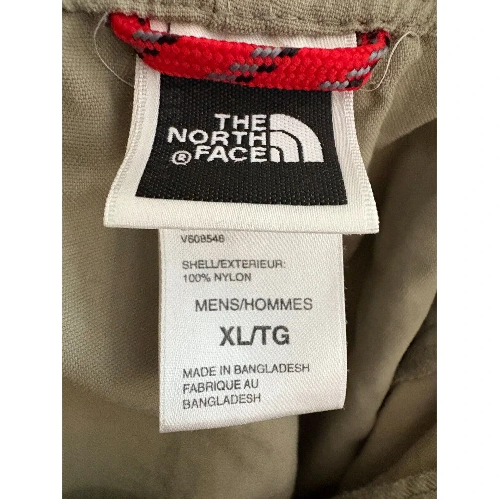 Vtg The‎ North Face Convertible Pants / Shorts Belted Utility Hiking Khaki XL